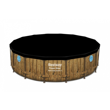 Basen stelażowy Power Steel Swim Vista Series 488x122 Okrągły 16FT BESTWAY 7w1